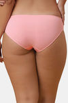 Soie Mid Rise Medium Coverage Lacy Brief - Crstal Rose — thumbnail 4